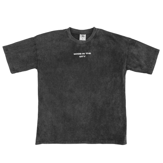 "Made In The City" Summer Colors Tee by Art & Co. x Scooby (Charcoal)