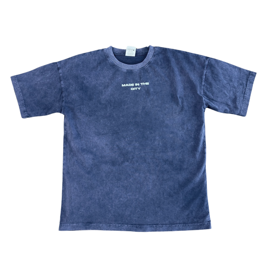 "Made In The City" Summer Colors Tee by Art & Co. x Scooby (Navy)